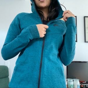 Nike Teal Running Hoodie